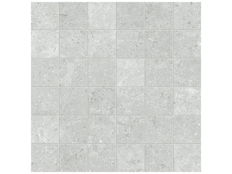 Anatolia 2X2 Mosaic Coliseo Platinum Matte Porcelain Tile 4501-0568-0 *** 1 Sheet = .96 Sf *** Platinum 2x2 - premium natural stone mosaic tile from Anatolia Tile, available at PoshHaus showroom in Keene, NH