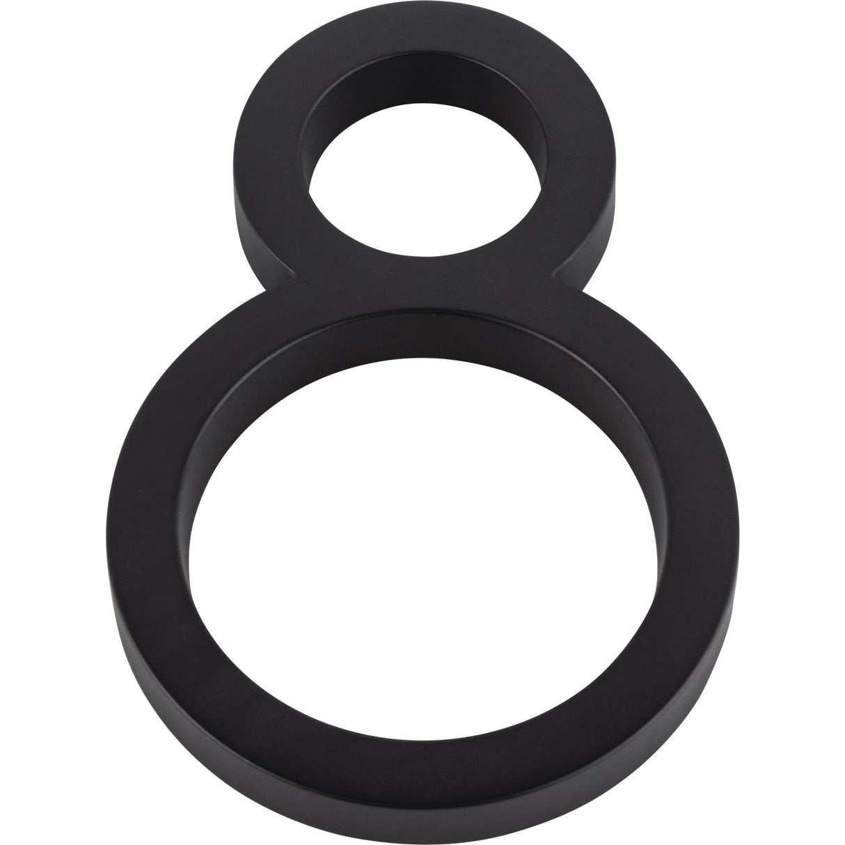 Atlas Homewares Modern Avalon #8 6 Inch Matte Black