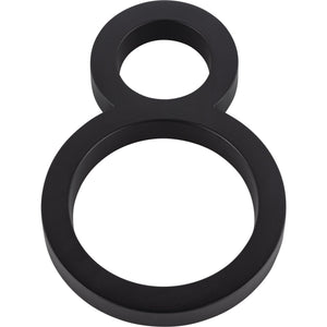 Atlas Homewares Modern Avalon #8 6 Inch Matte Black