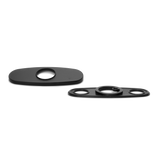 Pfister 961217B Deckplate for Pfirst Modern Single Control Faucet, Matte Black 961-217B