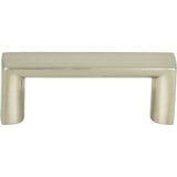 Atlas Homewares Tableau Squared Pull 1 13/16 Inch (c-c) Brushed Nickel