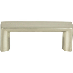 Atlas Homewares Tableau Squared Pull 1 13/16 Inch (c-c) Brushed Nickel