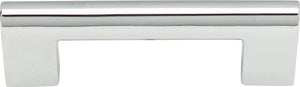 Atlas Homewares Round Rail Pull 3 Inch (c-c) Polished Chrome