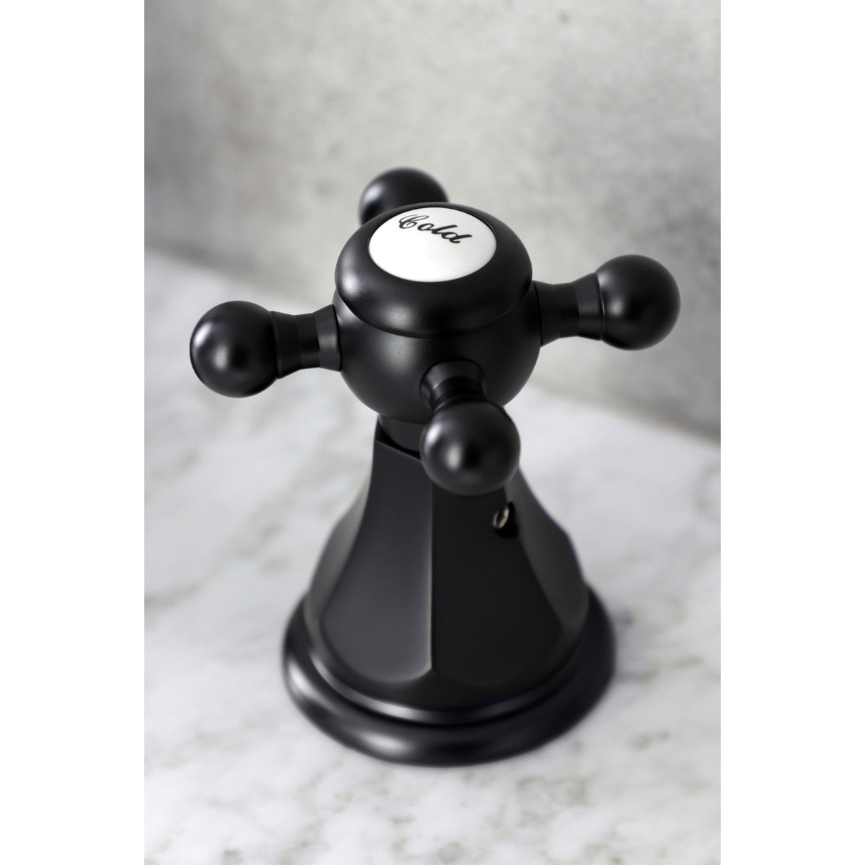 Kingston Brass FSC1970BX Metropolitan Widespread Bathroom Faucet, Matte Black