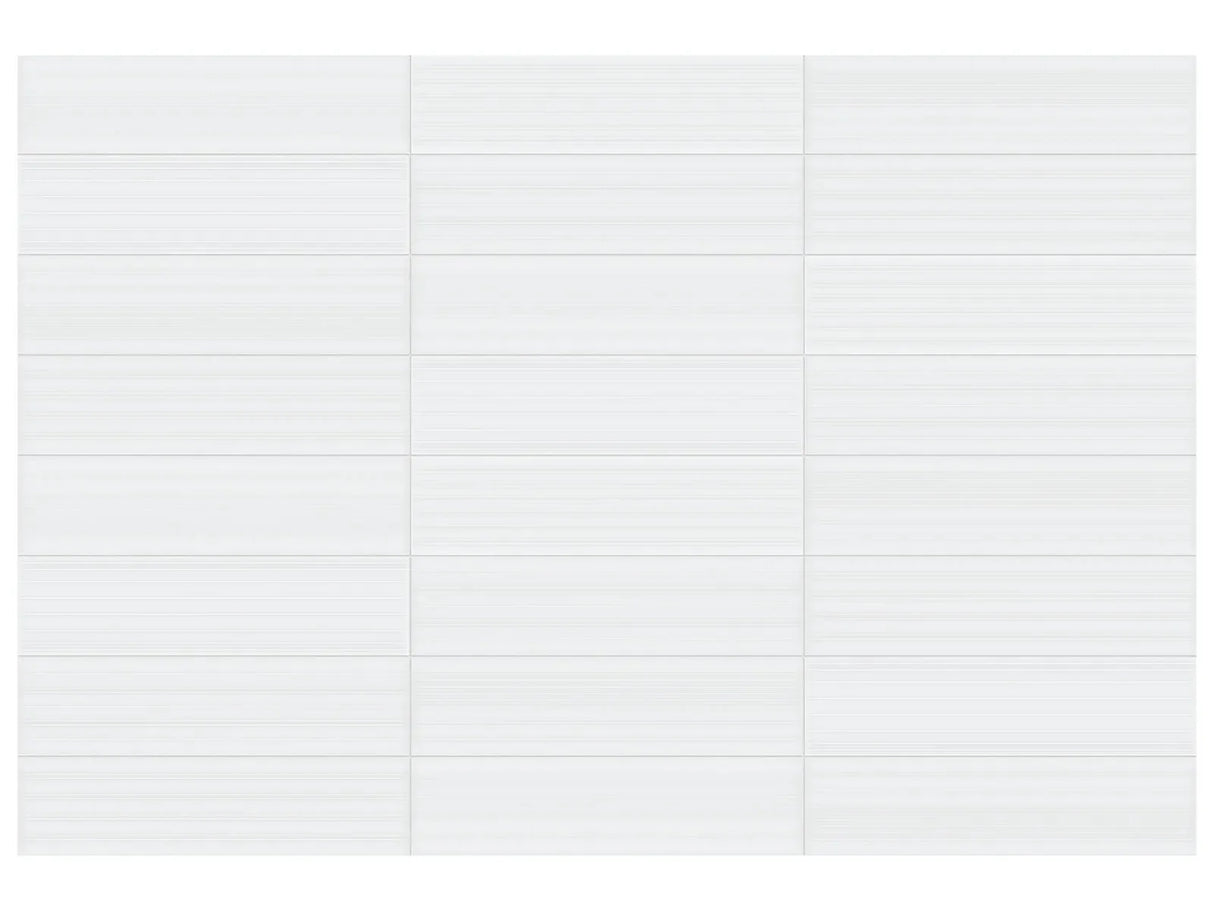 Anatolia Geometra 3X12 Divide Powder Glossy Ceramic Wall Tile 4000-0299-0 Powder Divide 3x12 - premium natural stone mosaic tile from Anatolia Tile, available at PoshHaus showroom in Keene, NH