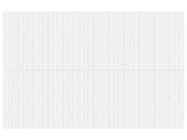 Anatolia Geometra 3X12 Ivy Powder Glossy Ceramic Wall Tile 4000-0303-0 Powder Ivy 3x12 - premium natural stone mosaic tile from Anatolia Tile, available at PoshHaus showroom in Keene, NH