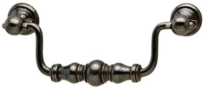Häfele 125.88.032 Bail Pull, Bordeaux, Iron, Rust