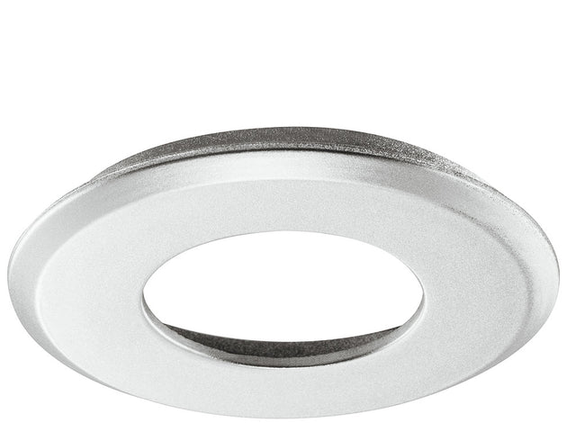 Häfele 833.72.145 Recess Mount Trim Ring, for Häfele Lighting LED 2040/3008, For drill hole Ø 35 mm, Silver colored