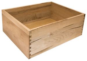Häfele 557.59.112 Roll-out Tray, Maple, For 15" cabinet width; 3 1/2" tray height; Face Frame