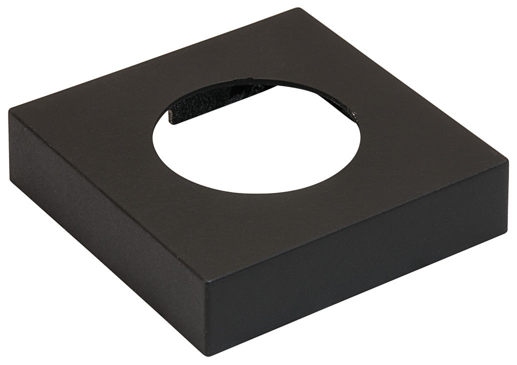 Häfele 833.72.164 Surface Mount Trim Ring, for Surface Mounted Modular Pucks for Häfele Lighting, Round, Black