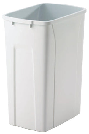 Häfele 503.13.990 KV - Replacement Waste Bin, for Pull Out Units, Frosted nickel, 20 qt.