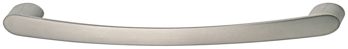 Häfele 109.60.625 Bow Pull, Zinc, Matte nickel, Zinc, Antibacterial, 128 mm (5 1/16") CTC