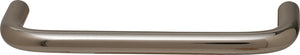 Häfele 116.07.628 Wire Pull, Essentials, Steel or Brass, Steel, Brushed nickel, 96 mm (3 3/4") CTC