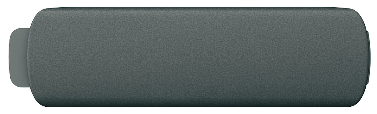 Häfele 551.61.380 Replacement Cover Cap, Matrix Box P Plus, for all drawers and pull outs, With Häfele logo, metallic anthracite