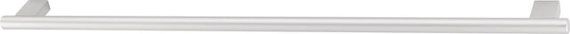 Häfele 106.74.909 Bar Pull, Ø (1/2") 12 mm, available with logo lettering, Matt, Aluminum, Cabinet width: 800 mm (31 1/2"), dim. A: 690 mm (27 3/16"), dim. B: 35 mm (1 3/8"), dim. C: 660 mm (26"), silver colored anodized
