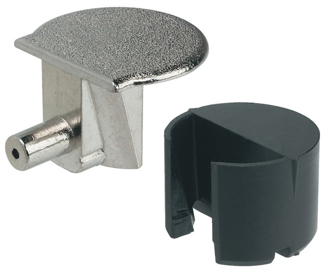 Häfele 262.35.520 RTA and Shelf Connectors, Rasant-Tab, for drill hole Ø 3 or 5 mm, Nickel-plated