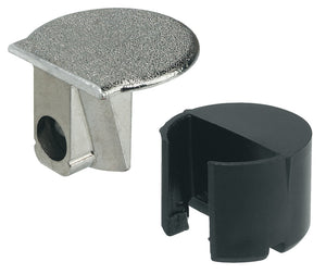 Häfele 262.36.520 RTA and Shelf Connector, Rasant-Tab, for drill hole Ø 5 mm, For wood thicknesses: from 19+ mm, nickel-plated