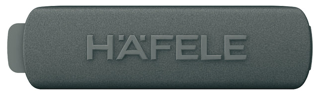 Häfele 551.61.380 Replacement Cover Cap, Matrix Box P Plus, for all drawers and pull outs, With Häfele logo, metallic anthracite