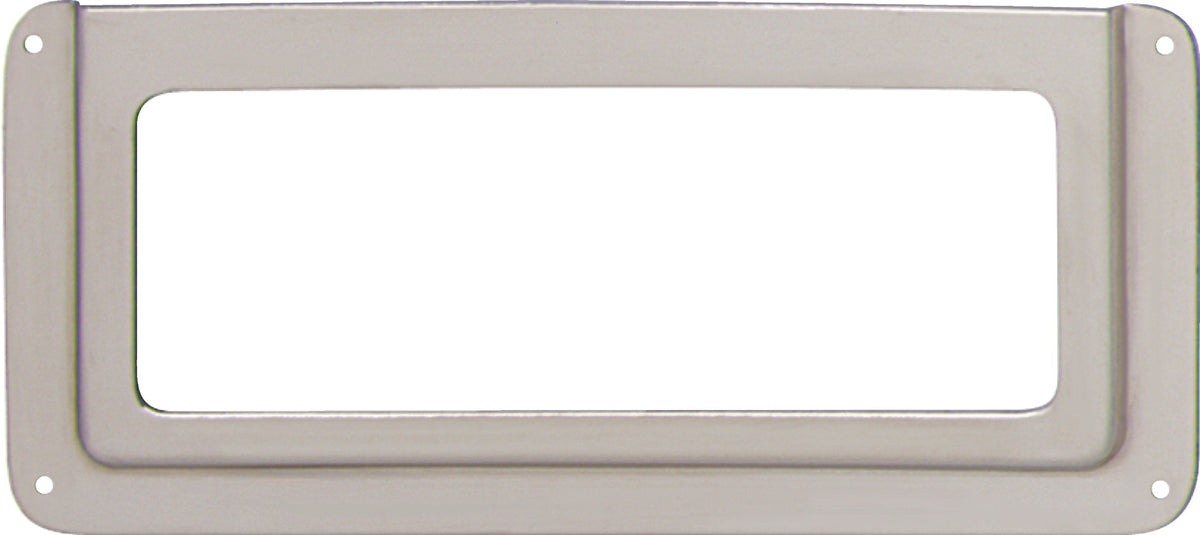 Häfele 168.02.789 Label Frames, Nickel-Plated, Steel, L x H: 100 x 58 mm (3 15/16 x 2 5/16")