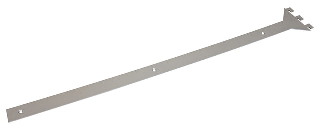 Häfele 793.00.400 Bottom Shelf Bracket Set, Coloma, Depth: 12", 1 1/8" shelf thickness, silver