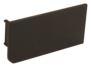 Häfele 126.63.030 L-Cap, Venice, Rectangle, Plastic, Right, dark bronze
