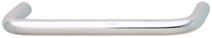 Häfele 116.07.219 Wire Pull, Essentials, Steel or Brass, Steel, Polished chrome, 89 mm (3 1/2") CTC