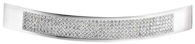Häfele 111.25.262 Bow Pull, Elements, Zinc & Crystal, 128 mm (5 1/16") CTC