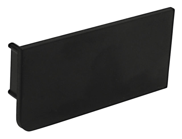 Häfele 126.63.027 L-Cap, Venice, Rectangle, Plastic, Left, black
