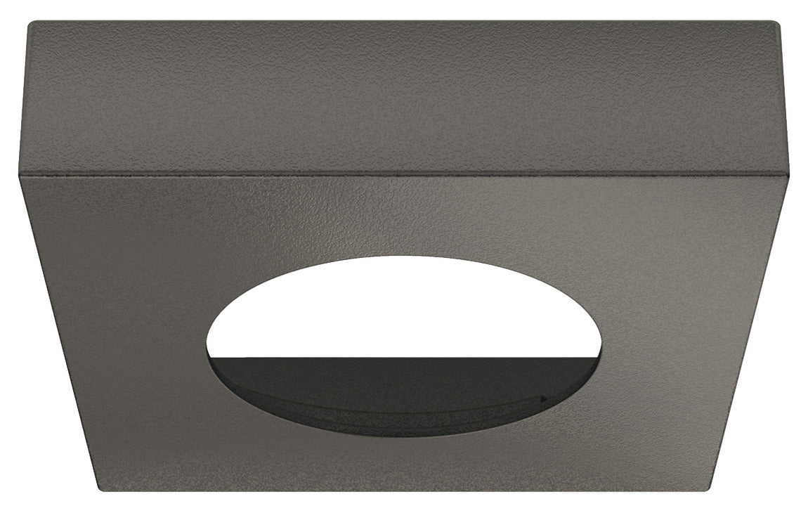 Häfele 833.72.164 Surface Mount Trim Ring, for Surface Mounted Modular Pucks for Häfele Lighting, Round, Black