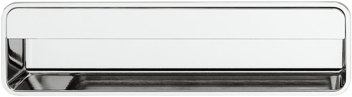 Häfele 151.11.671 Mortise Pull, Lago di Como, Zinc, Stainless steel look