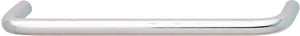Häfele 116.07.219 Wire Pull, Essentials, Steel or Brass, Steel, Polished chrome, 89 mm (3 1/2") CTC
