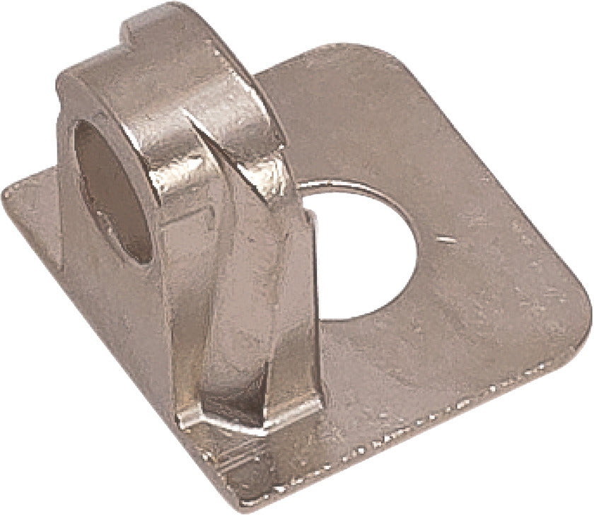 Häfele 263.60.556 Tab V Support Element, for 5 mm Varianta Screws, Zinc, nickel plated, For wood thickness: From 19 mm