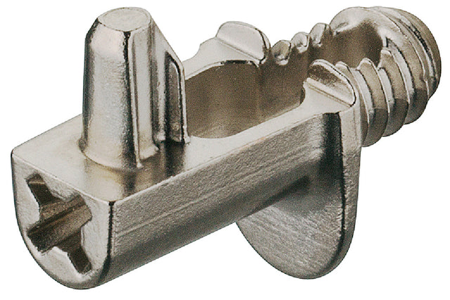 Häfele 282.26.706 Shelf Support, Threaded Pin, 125 kg, 10 mm bolt distance, Nickel plated