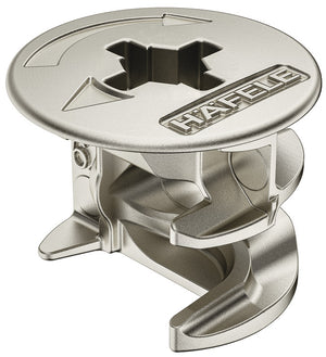 Häfele 262.25.035 Connector Housing, Minifix® 15, Bright