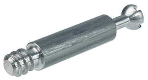Häfele 262.28.920 Connecting Bolt, Minifix® System, Turned, With special thread, Drilling distance B: 34 mm, galvanized, thread length L: 8 mm