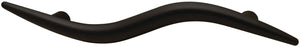 Häfele 107.19.302 Pull, Zinc, Matte black, 96 mm (3 3/4") CTC