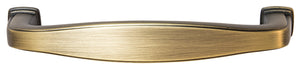 Häfele 110.93.361 Pull, Keystone, Zinc, antique black, 96 mm (3 3/4") CTC