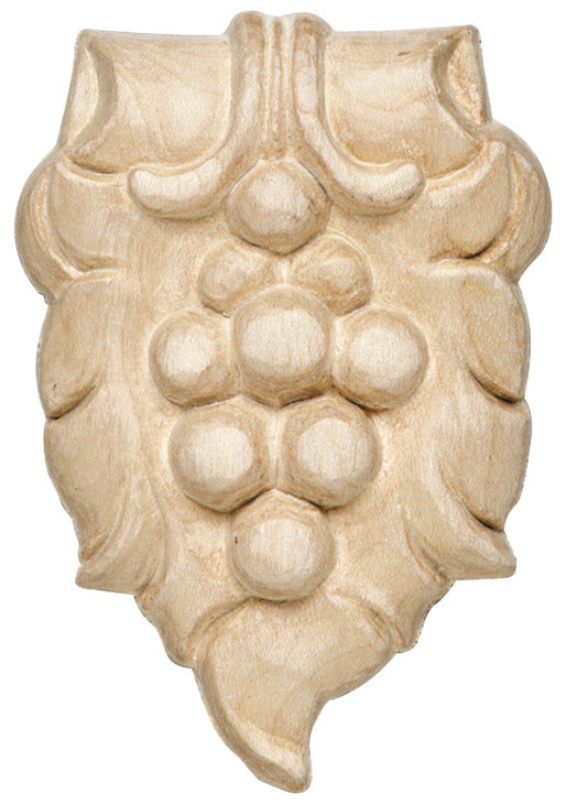 Häfele 194.78.163 Onlay, H x W x D: 89 x 58 x 16 mm (3 1/2" x 2 5/16" x 5/8"), Maple