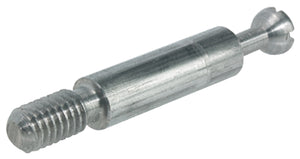 Häfele 262.27.941 Connecting Bolt, Minifix® S100, with thread M6, Bolt hole 8 mm, bolt head Ø 7 mm, Drilling distance B: 24 mm, galvanized, thread length L: 12 mm