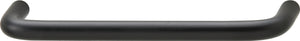 Häfele 116.07.318 Wire Pull, Essentials, Steel or Brass, Steel, Matte black, 89 mm (3 1/2") CTC