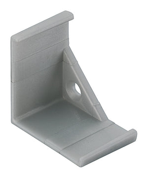 Häfele 833.74.825 Retaining Clip, Häfele Lighting profile 2195, Silver colored finish