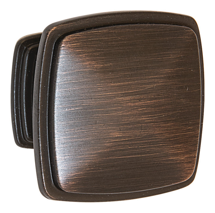 Häfele 110.93.962 Knob, Keystone, Zinc, satin pewter