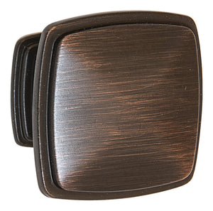 Häfele 110.93.962 Knob, Keystone, Zinc, satin pewter