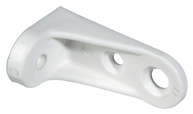 Häfele 260.13.721 Rear Panel Connector, for Screw Fixing to Rear Panel, Plastic, White