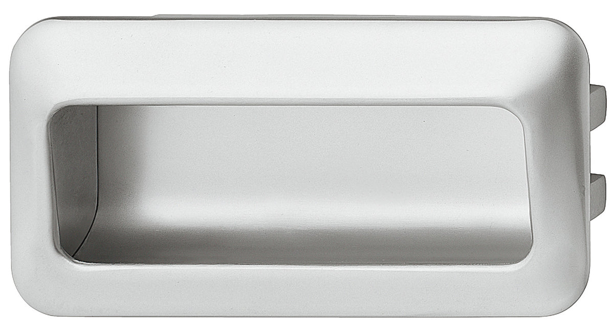 Häfele 155.00.540 Inset Handle, 96 mm (3 3/4") CTC, Zinc, Matte nickel