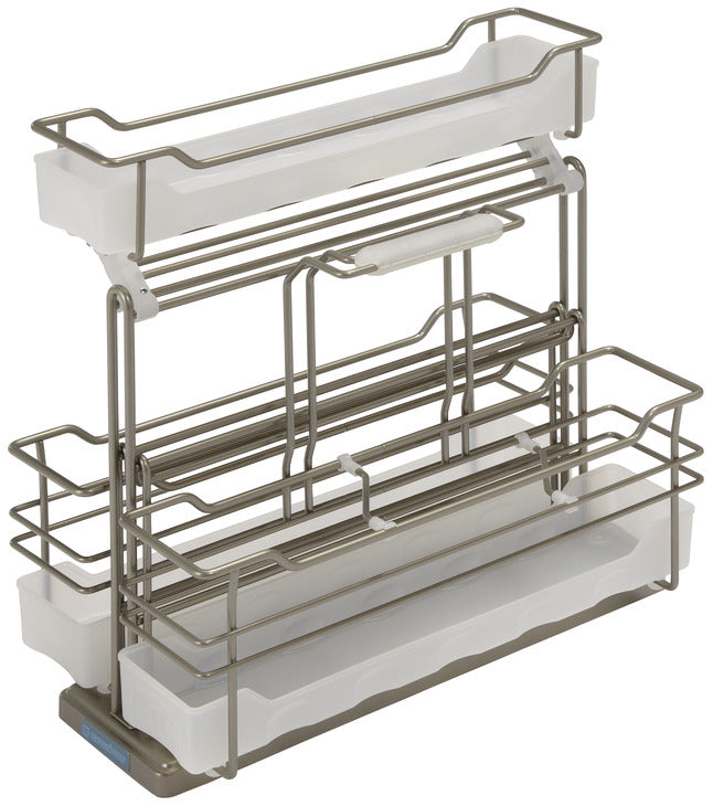 Häfele 545.48.262 Kesseböhmer - Under Sink Storage Unit Pull-Out, Portero, 3 baskets (1 removable); chrome