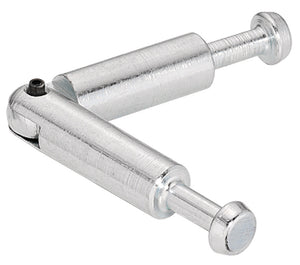 Häfele 262.87.951 Mitre-Joint Connector, Maxifix system, with joint, for twin mounting, Bolt length: 88 mm