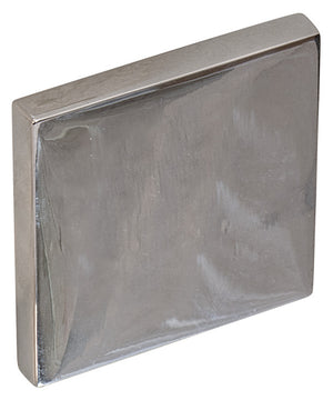 Häfele 155.00.591 Knob, Soho, Zinc, Stainless steel color