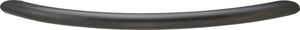 Häfele 117.64.636 Bow Pull, Crescent, Steel, Matte stainless, 160 mm (6 5/16") CTC, M4 thread