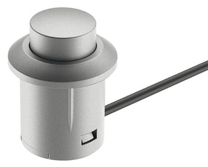 Häfele 833.89.107 Push Switch, Häfele Lighting, On/Off Switching, Silver colored